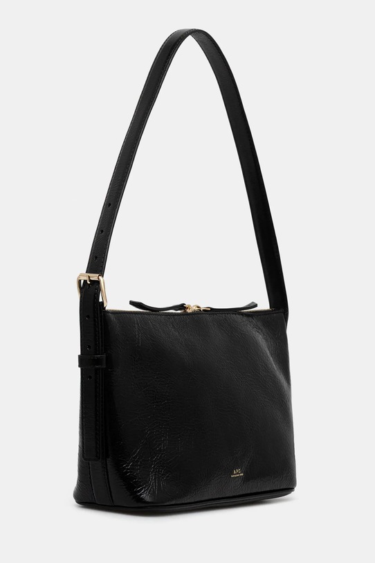 Кожаная сумочка A.P.C. Sac Vera Shoulder PXCCK.F61974 чёрный AW25