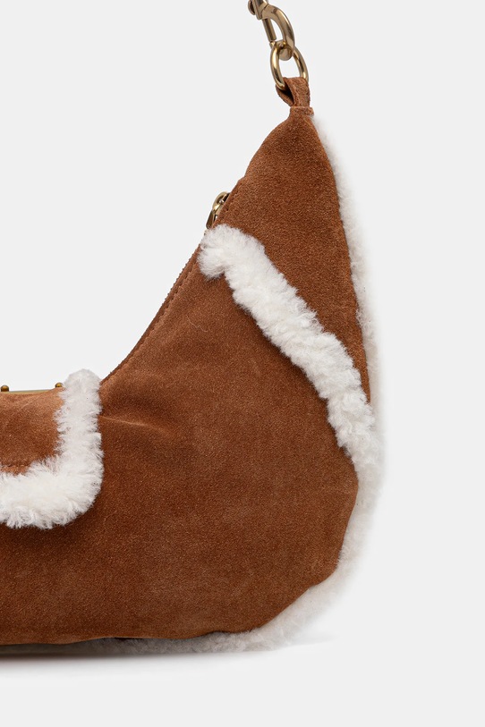 Akcesoria Marciano Guess torebka zamszowa 5BGZ18.7412A brązowy