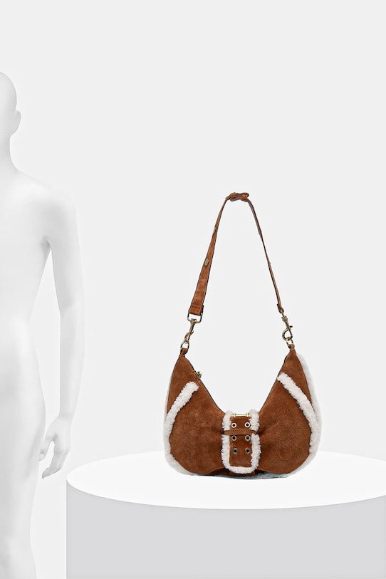 Marciano Guess torebka zamszowa 5BGZ18.7412A