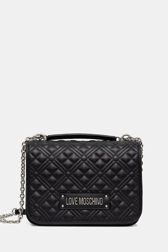Love Moschino torebka aplikacja czarny JC4000PP1NLA000B