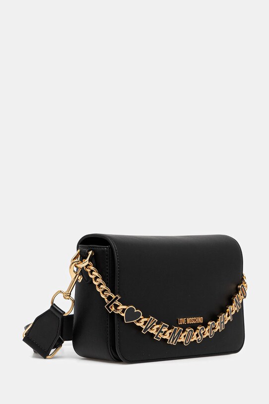 Akcesoria Love Moschino torebka skórzana JC4071PP1NL1300A czarny