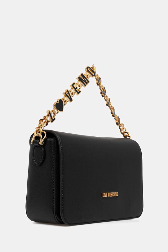 Love Moschino torebka skórzana JC4071PP1NL1300A czarny