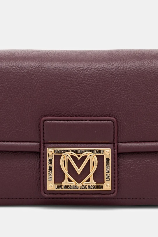 Love Moschino torebka bordowy JC4086PP1NLI0552