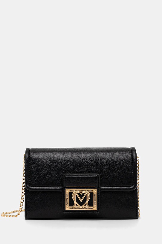 Love Moschino torebka nie mieści A4 czarny JC4093PP1NLI0000