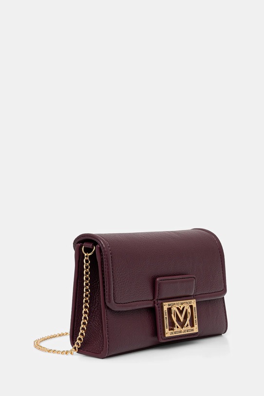 Love Moschino torebka JC4093PP1NLI0552 bordowy AW25