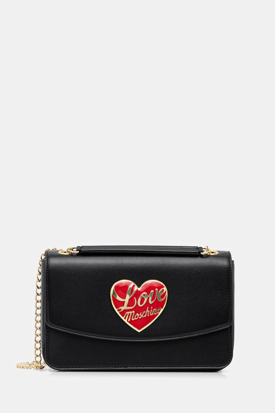 Love Moschino poșetă nu incape in A4 negru JC4184PP1NLP0000