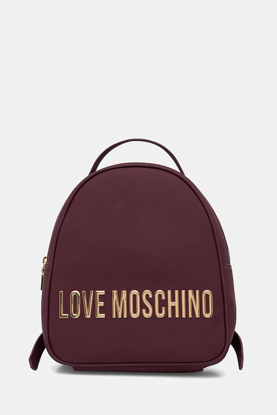 Love Moschino plecak aplikacja fioletowy JC4197PP1NKD0552