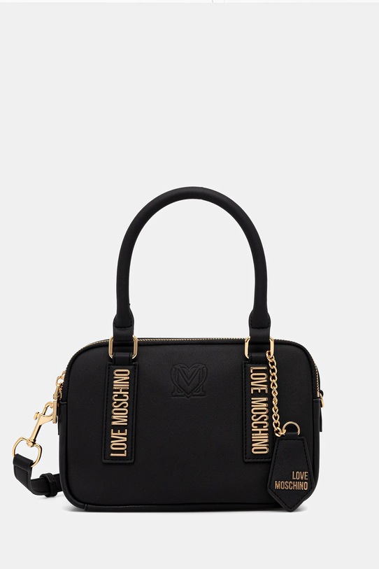 Love Moschino torebka nie mieści A4 czarny JC4295PP1NL1500A