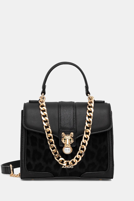 Aldo borsetta stampa all-over nero BERNIUS.001
