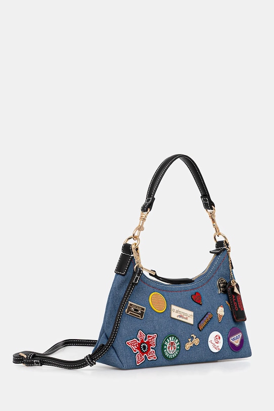 Aldo torebka jeansowa CITYOFHAWKINS.407 niebieski AW25