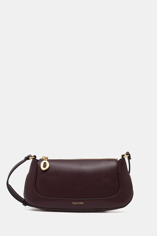 Calvin Klein torebka nie mieści A4 fioletowy LV04F1046G
