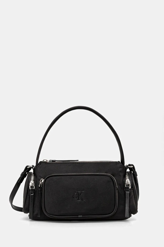 Τσάντα Calvin Klein υφασμάτινο μαύρο LV04F3132G