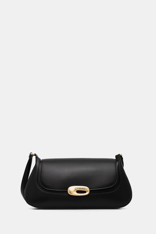 Calvin Klein torebka nie mieści A4 czarny LV04F3146G