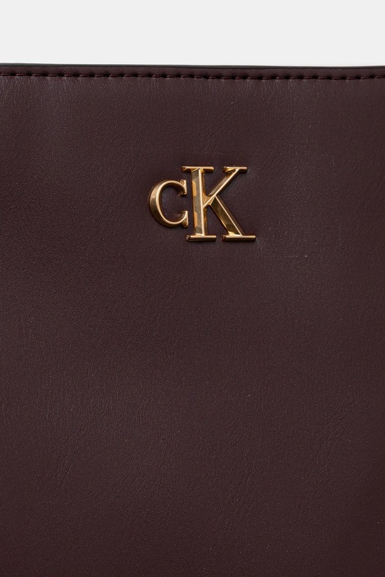 Calvin Klein torebka bordowy LV04F3168G