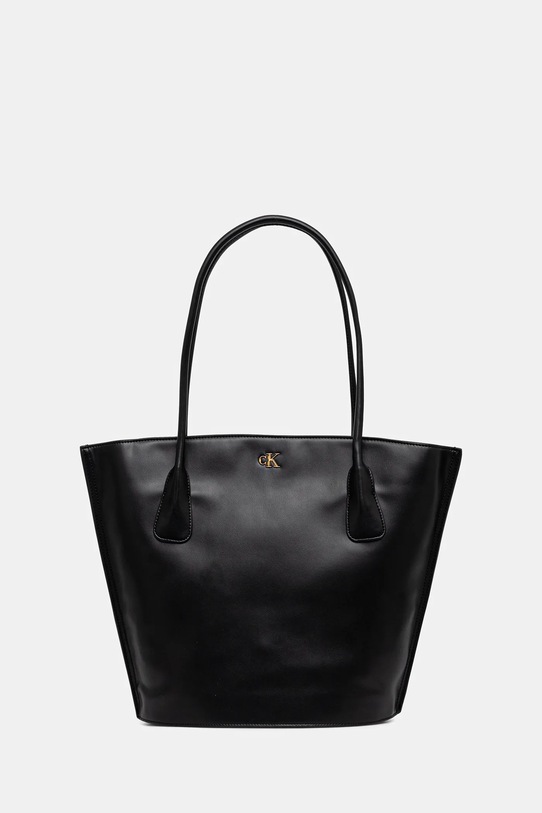Calvin Klein torebka mieści A4 czarny LV04F3168G