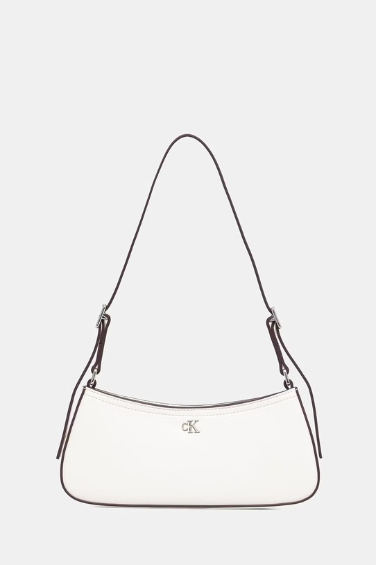 Calvin Klein taška dámská z imitace kůže bílá LV04F3170G