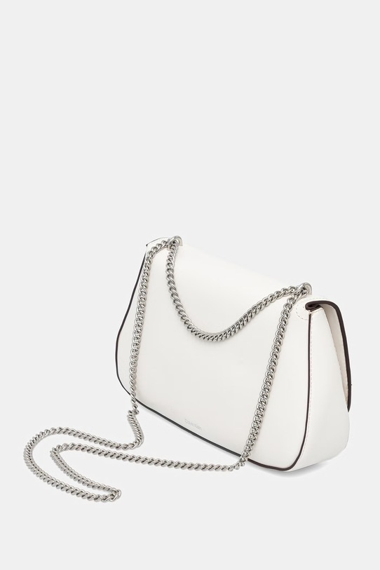 Doplnky Calvin Klein crossbody kabelka dámska z imitácie kože LV04F3171G biela