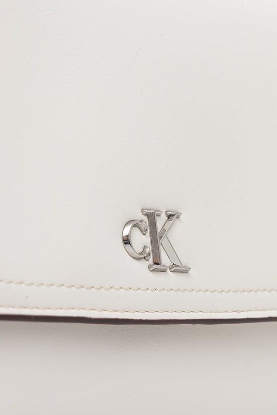 Calvin Klein crossbody kabelka dámska z imitácie kože biela LV04F3171G