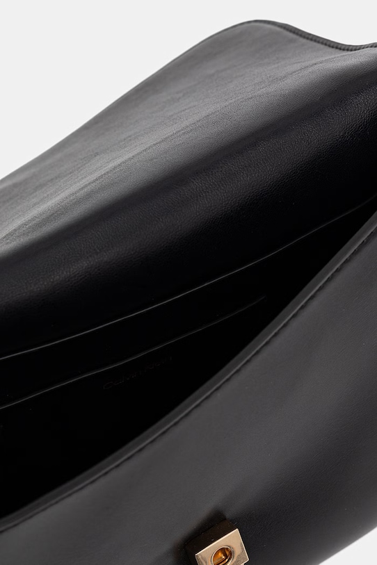 Calvin Klein crossbody kabelka dámska z imitácie kože LV04F3171G čierna