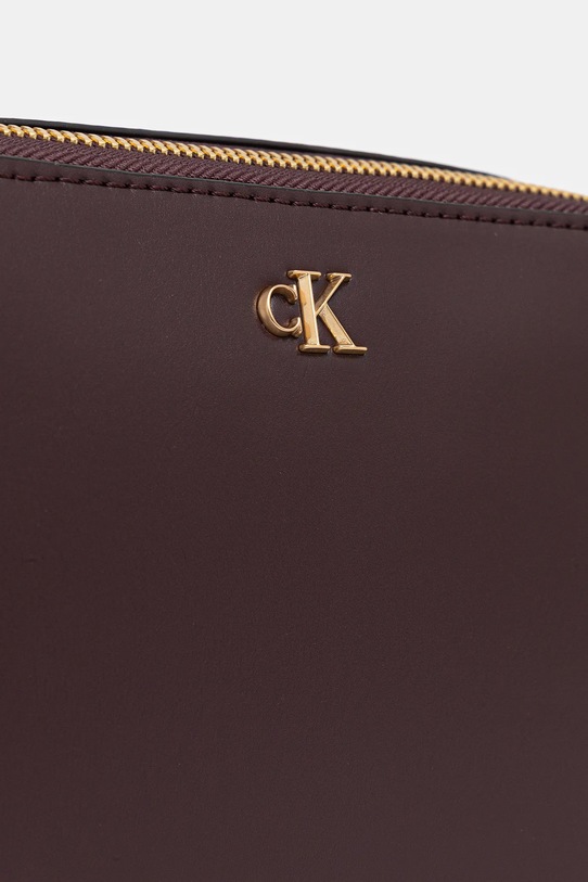 Kabelka Calvin Klein hnedá LV04F3173G