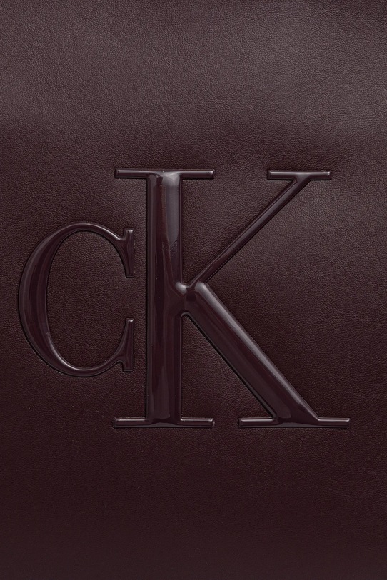 Τσάντα Calvin Klein μπορντό LV04F3218G
