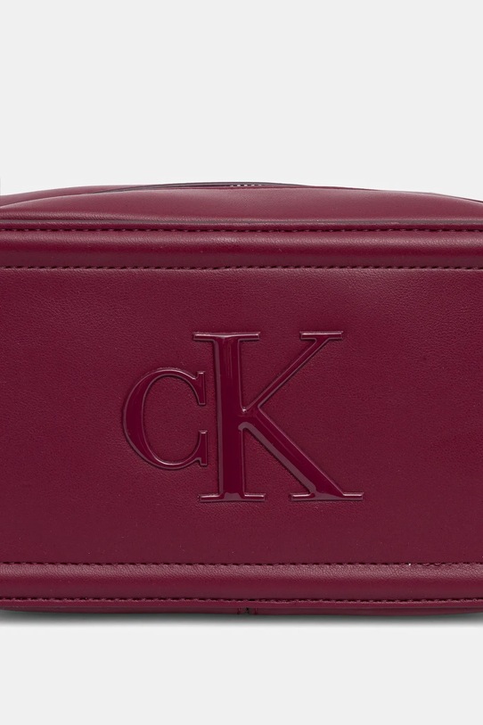 Calvin Klein torebka bordowy LV04F3220G