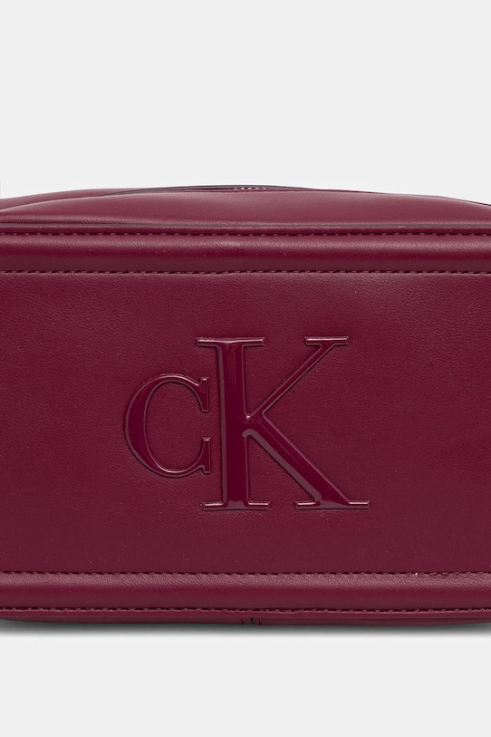 Calvin Klein torebka bordowy LV04F3220G