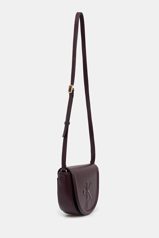Calvin Klein torebka LV04F3221G bordowy AW25