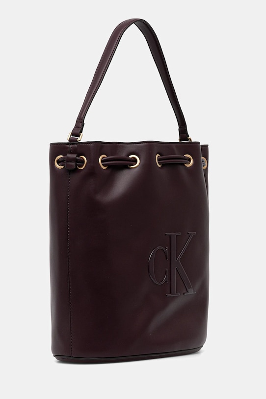 Kabelka Calvin Klein LV04F3232G burgundské AW25