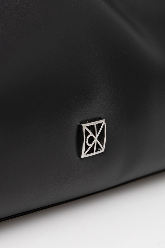 Шкіряна сумочка Calvin Klein чорний LV04F3262G