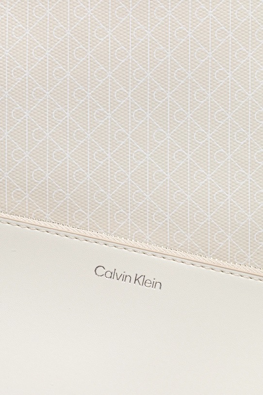 Kabelka Calvin Klein béžová LV04F3267G