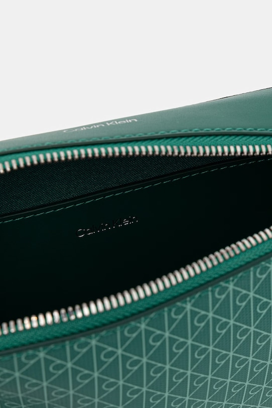 Calvin Klein crossbody kabelka dámska z imitácie kože LV04F3268G zelená