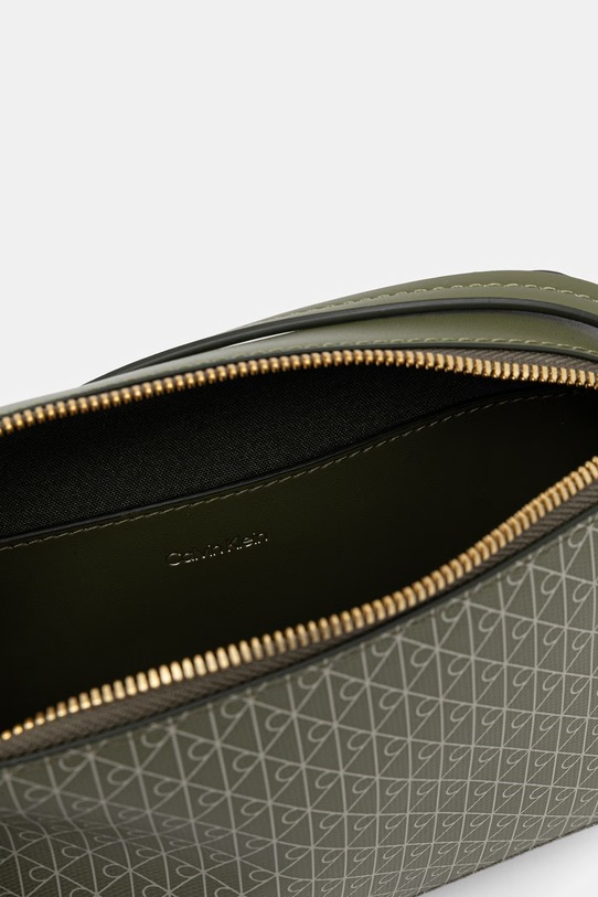 Calvin Klein crossbody kabelka dámska z imitácie kože LV04F3268G zelená