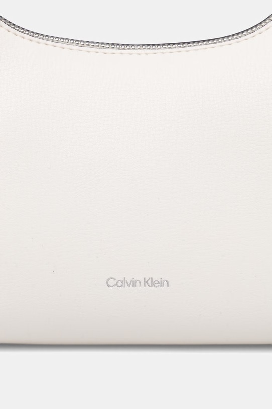 Calvin Klein kabelka dámska z imitácie kože biela LV04F3272G