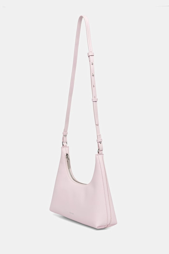 Calvin Klein torebka damska z imitacji skóry LV04F3272G różowy SS26