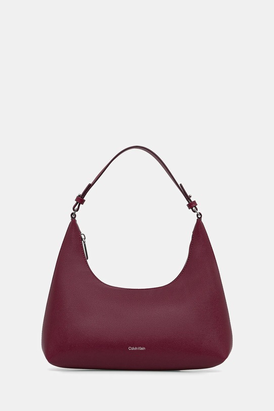 Calvin Klein torebka nie mieści A4 bordowy LV04F3272G