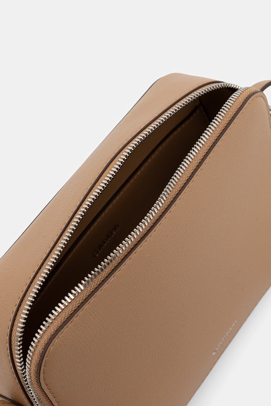 Calvin Klein geantă crossbody pentru femei, cu imitație de piele LV04F3276G bej