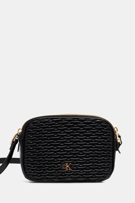 Calvin Klein torebka nie mieści A4 czarny LV04F3279G