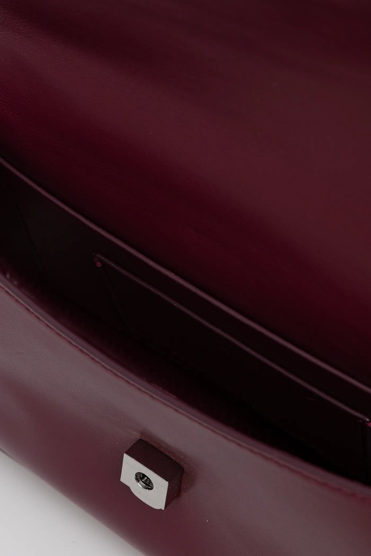 Calvin Klein torebka LV04F3282G bordowy