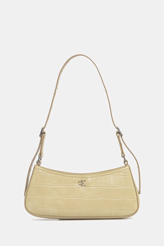 Calvin Klein torebka nie mieści A4 zielony LV04F3283G