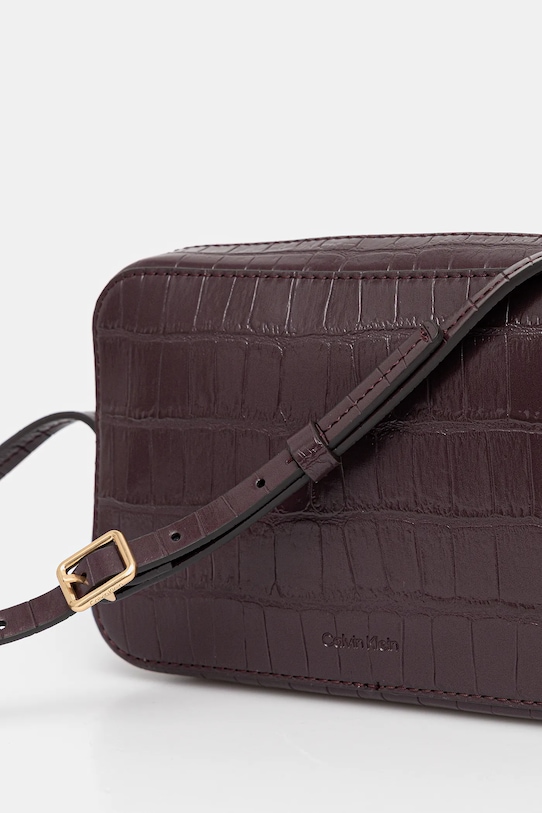 Calvin Klein torebka bordowy LV04F3285G