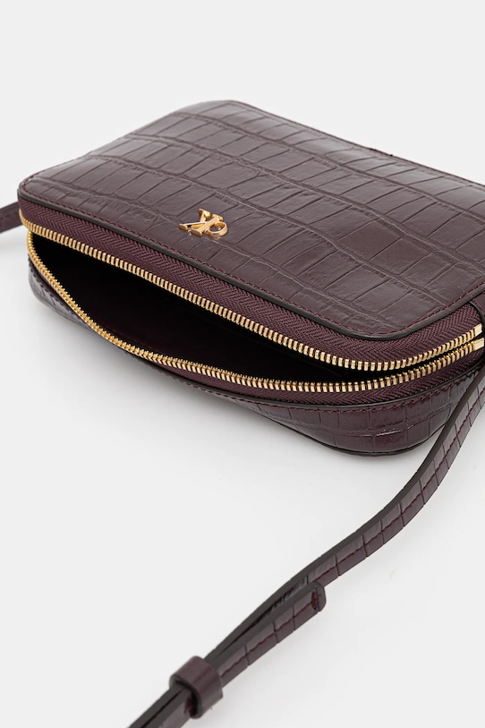 Calvin Klein torebka LV04F3285G bordowy