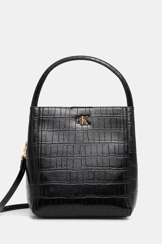 Τσάντα Calvin Klein συνθετικό μαύρο LV04F3286G