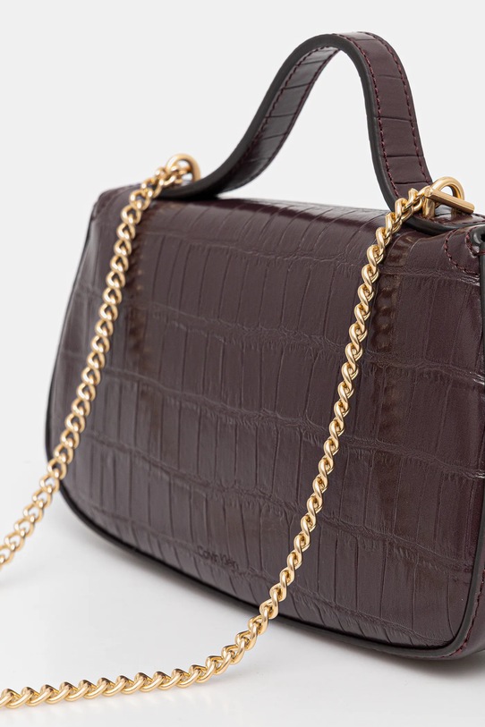 Akcesoria Calvin Klein torebka LV04F3287G fioletowy