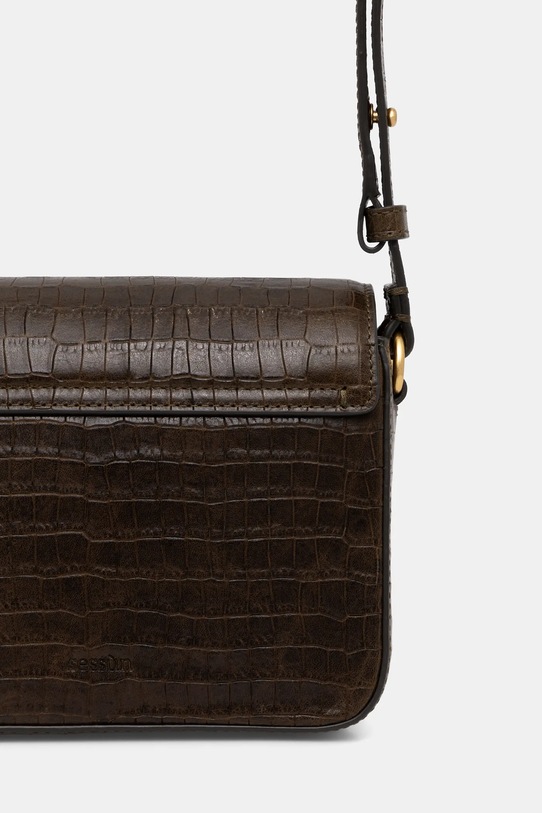 Akcesoria Sessun torebka skórzana 25102003 zielony