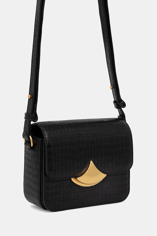 Sessun geantă de piele 25102003 negru AW25