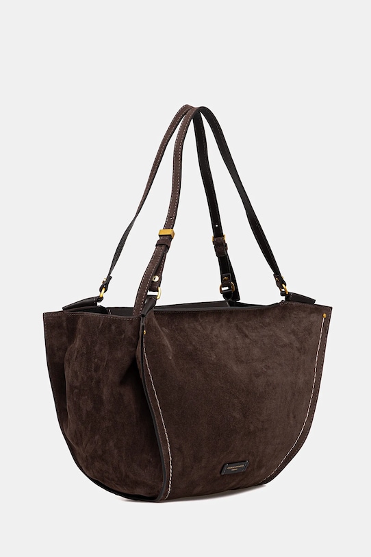 Torba od brušene kože Gianni Chiarini BLOOM BS.12037.CM smeđa AW25