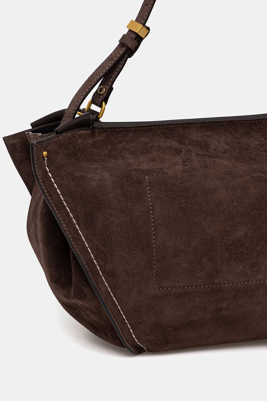 Akcesoria Gianni Chiarini torebka zamszowa BLOOM BS.12037.CM brązowy