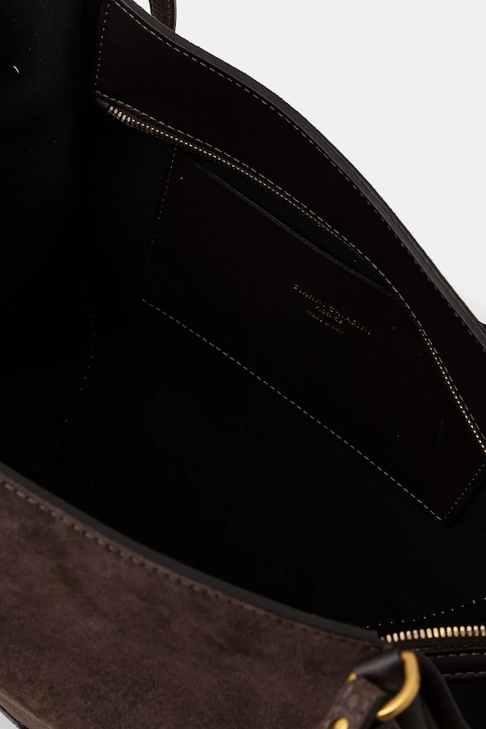 Torba od brušene kože Gianni Chiarini BLOOM BS.12037.CM smeđa