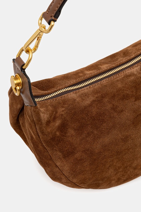 Gianni Chiarini torebka zamszowa AISHA brązowy BS.12050.CM